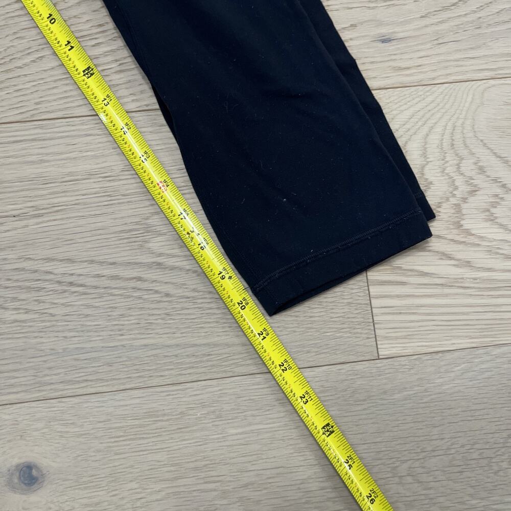 Lululemon Womens Train Time Black Crop Leggings Size 6 - Picture 8 of 8